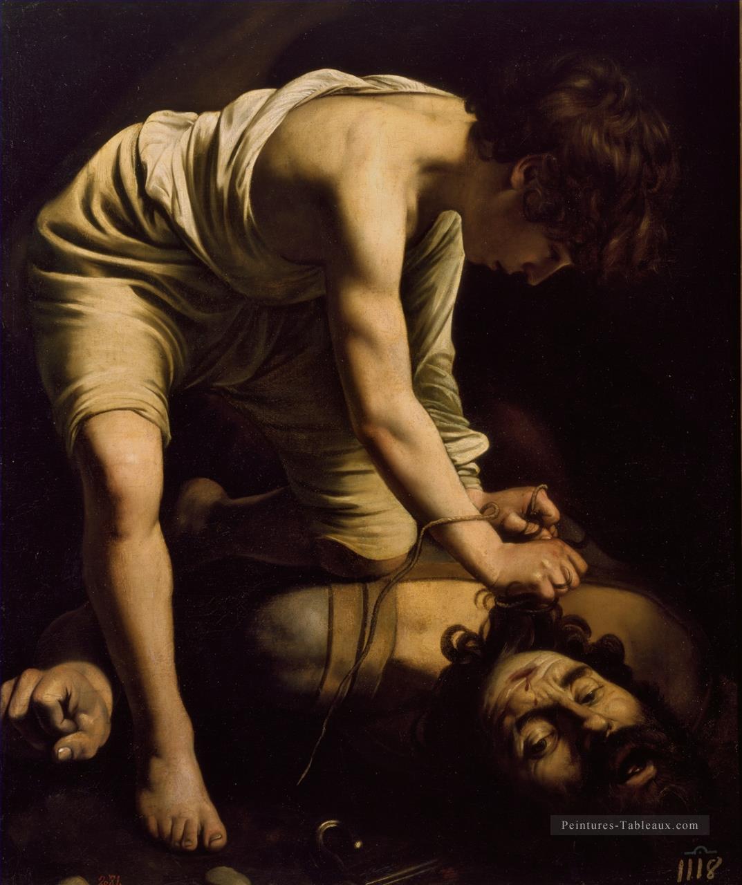 David1 Caravaggio Peintures à l'huile
